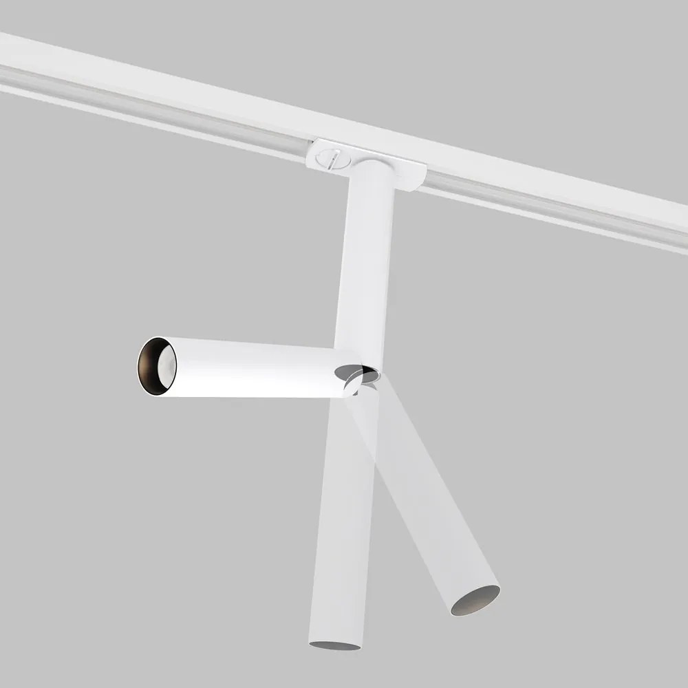 Spot LED, accesoriu pentru sinele monofazate Unity, Dual alb