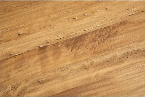 Masa fixa, L 70 70 H78 cm, culoare natur alb antic, Lemn Masiv