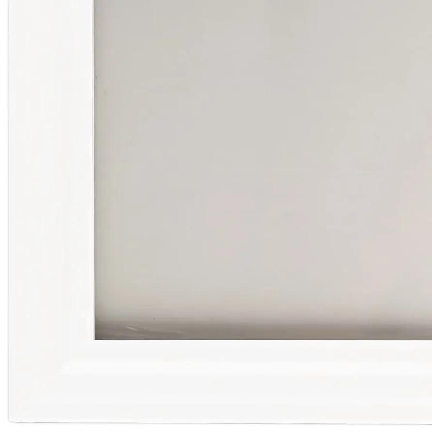 Rame foto colaj pentru perete masa, 3 buc., alb, 50x70 cm, MDF 3, Alb, 50 x 70 cm