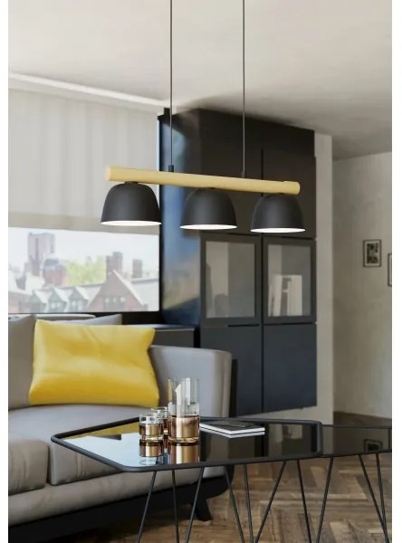 Lustră pe cablu SHERBURN 3xE27/40W/230V Eglo 43739