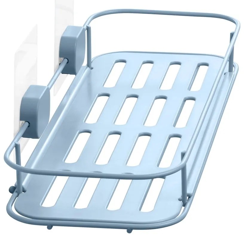 Raft pentru baie albastru deschis autoadeziv din metal Grena – Compactor