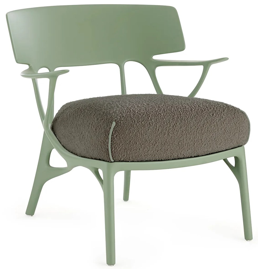Scaun AI, variantă multiplă - Kartell Culoare: Verde / Gri