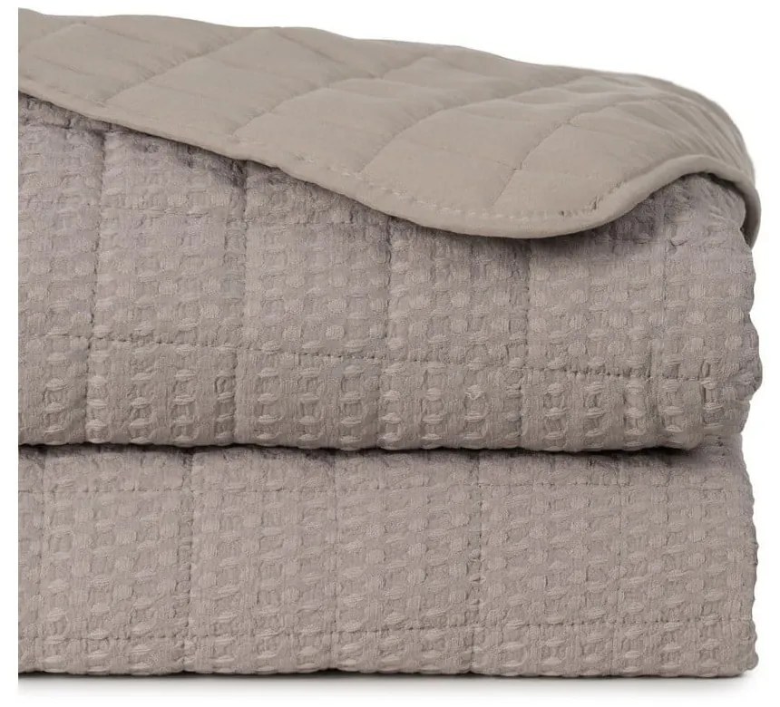 Cuvertură bej matlasată 240x260 cm – Ixia