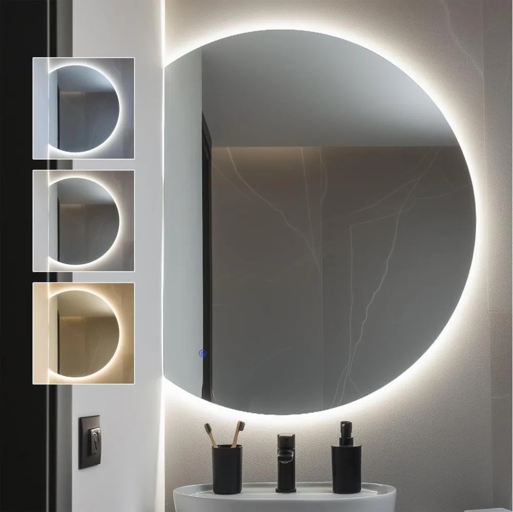BRILAGI - LED Oglindă de baie MEZZO LED/25W/230V 100x80 cm IP44 CRI 90 reglabilă +CCT