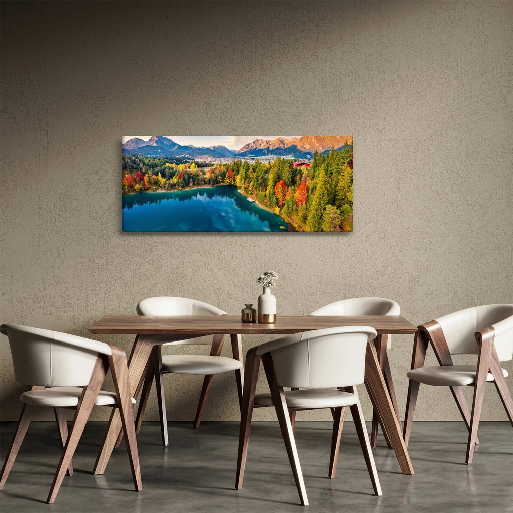 Tablou - Lacul Urisee, Austria (120x50 cm)