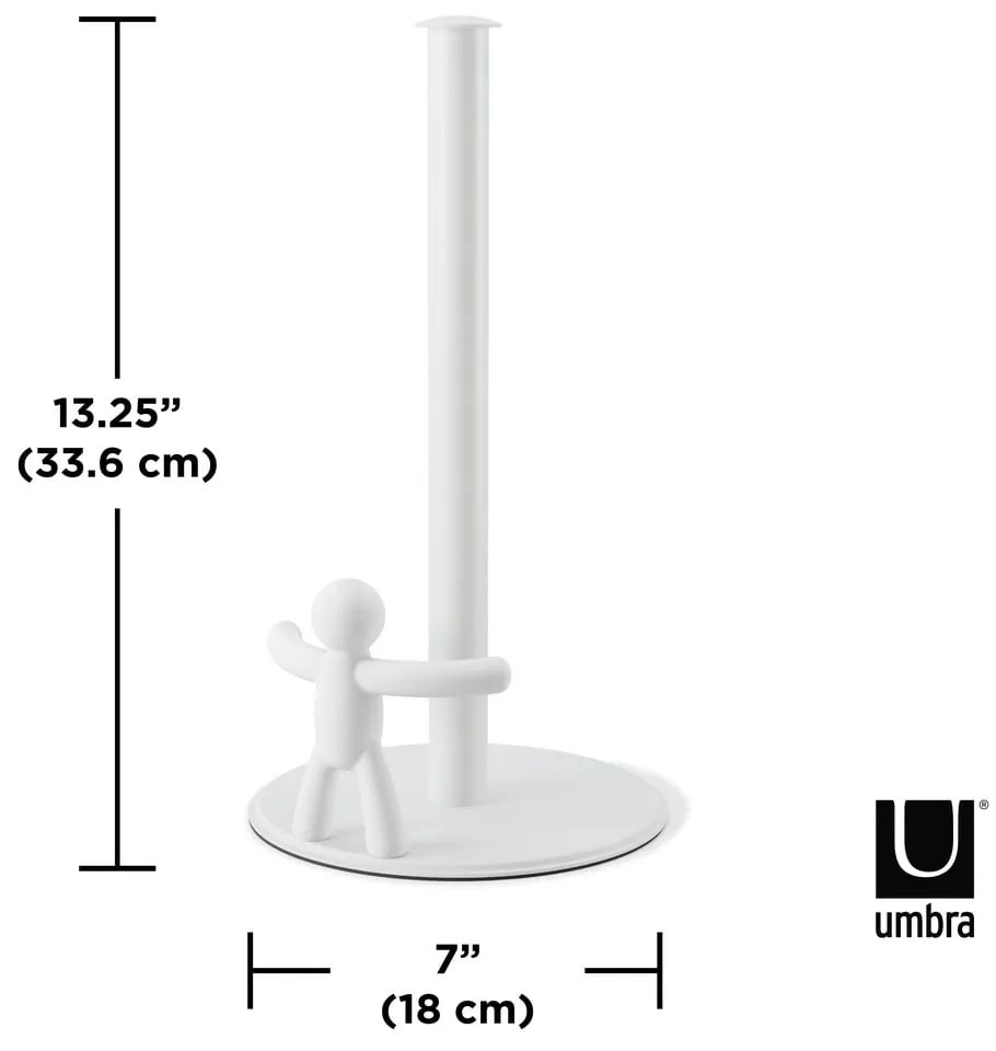 Suport de prosoape de bucătărie din oțel ø 19 cm Buddy – Umbra