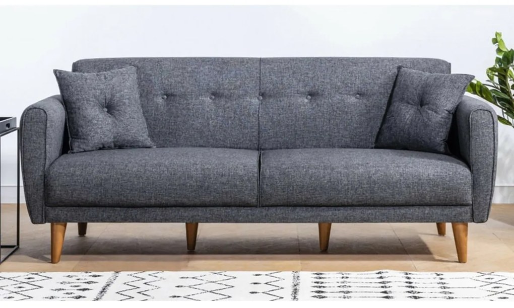 Canapea extensibilă Aria Dark Grey