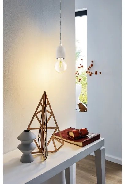 Eglo 32531 - Lustră pe cablu YORTH 1xE27/60W/230V