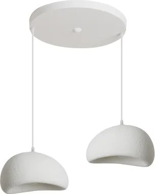 BRILAGI - Lustră suspendată pe cablu WABI SABI 2xE27/60W/230V albă