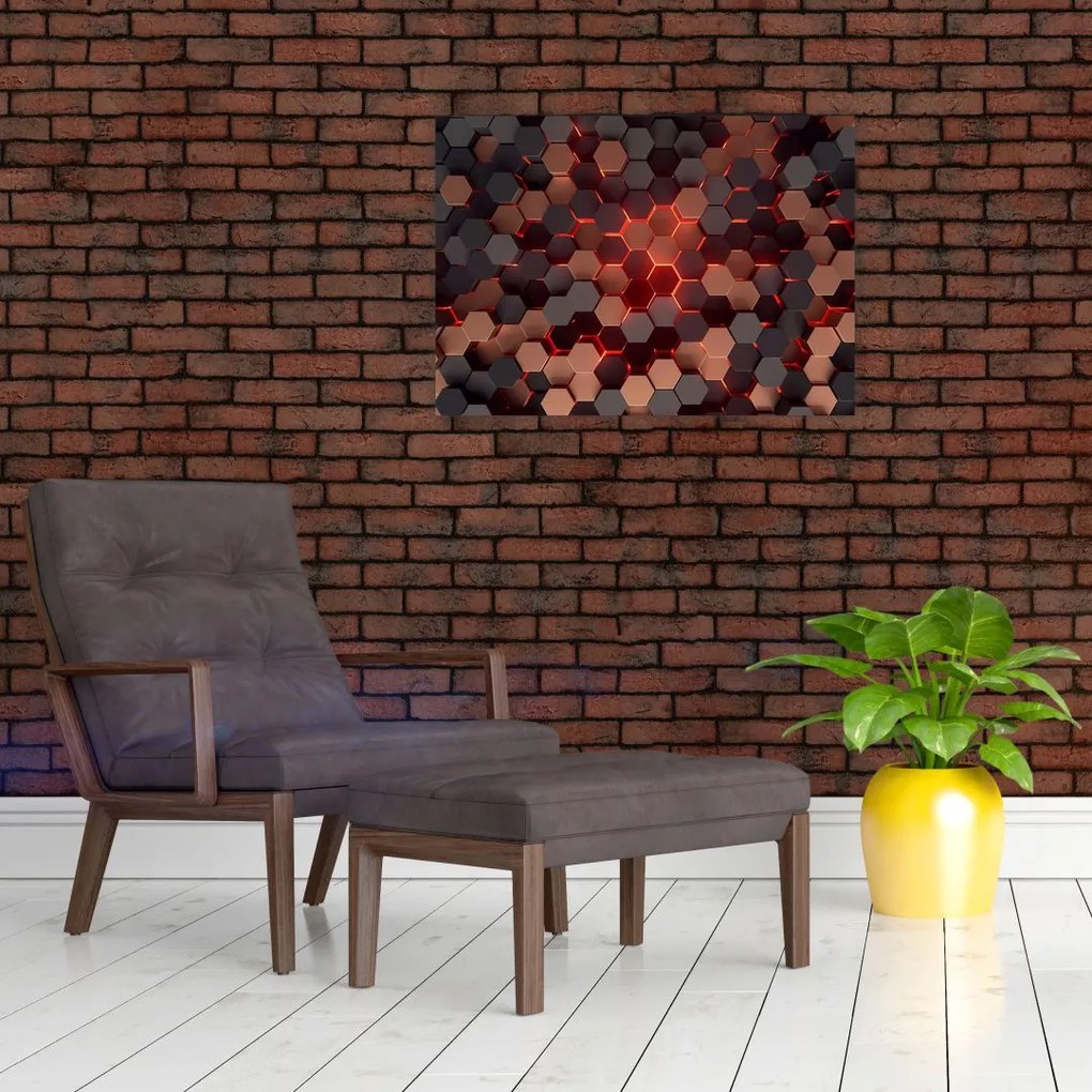 Tablou - Abstracția futuristă (70x50 cm)