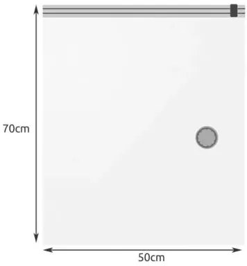 Set saci de vid 50x70 cm - 10 buc + extractor de aer