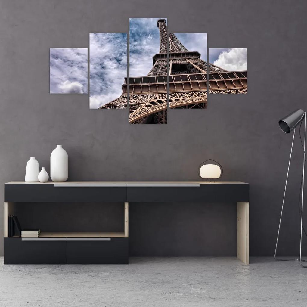 Tablou cu turnul Eifel (125x70 cm), în 40 de alte dimensiuni noi