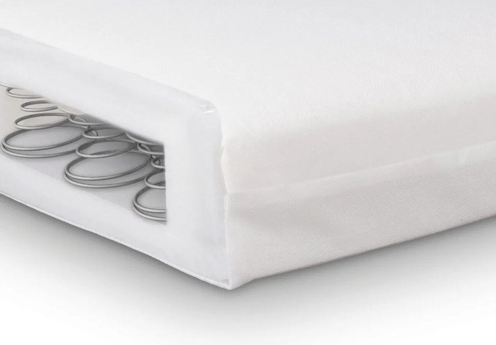 Saltea copii Value Fiber cu arcuri, 60x120 cm, H 10 cm