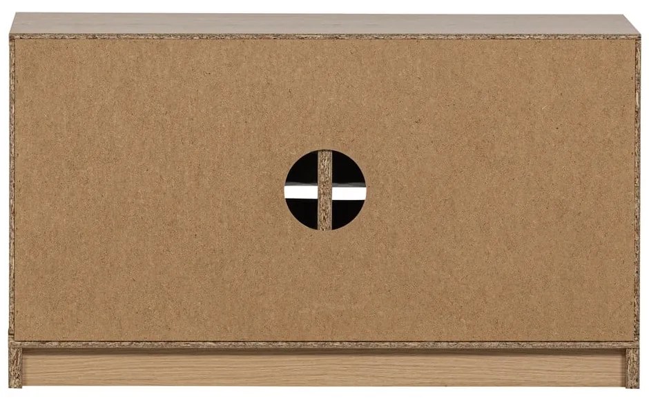Comodă TV modulară cu aspect de lemn de stejar 77x44 cm Modulair – vtwonen