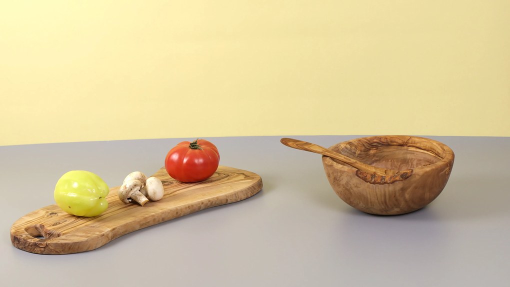 Tocător Toscana din lemn de măslin 40 cm