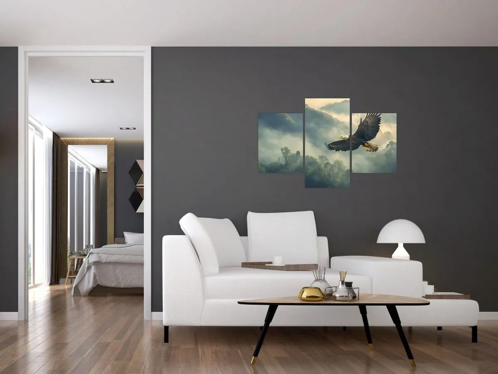 Tablou - Vultur în zbor (90x60 cm)