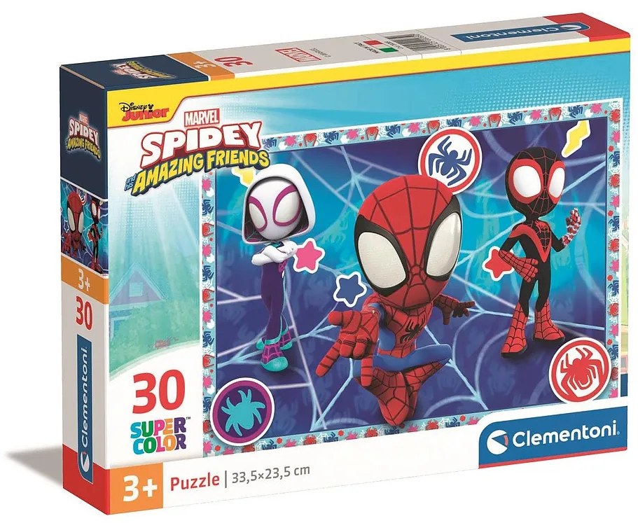 Omul Păianjen Spidey Puzzle Clementoni 30 de piese