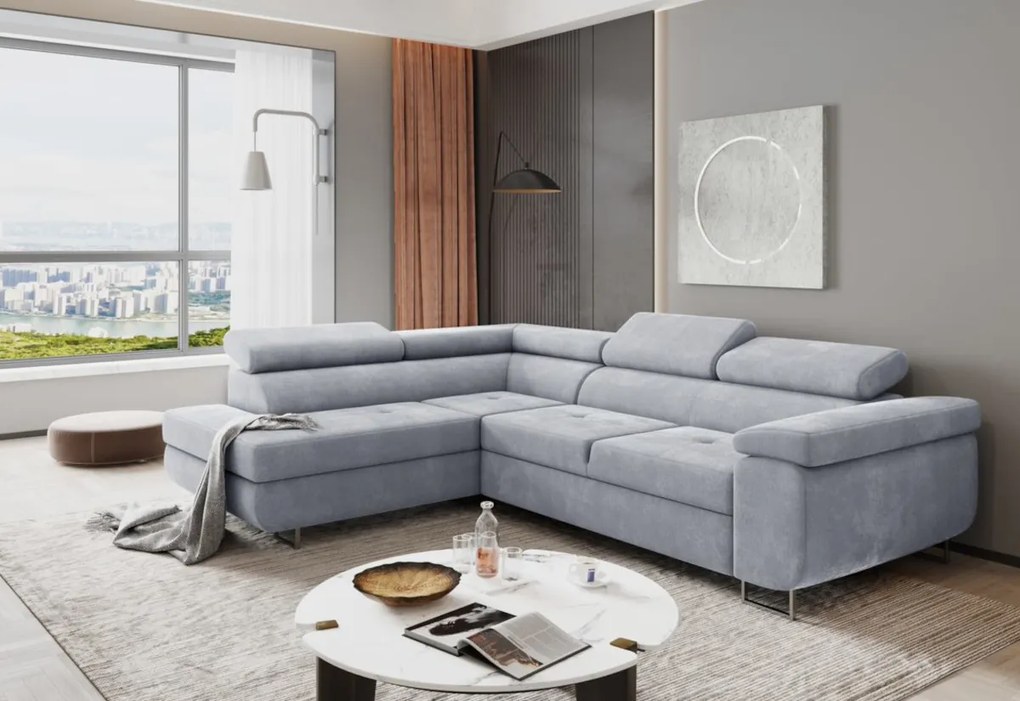 Supermobel Coltar extensibil ASTON, 275x90x202, paros 05, stanga