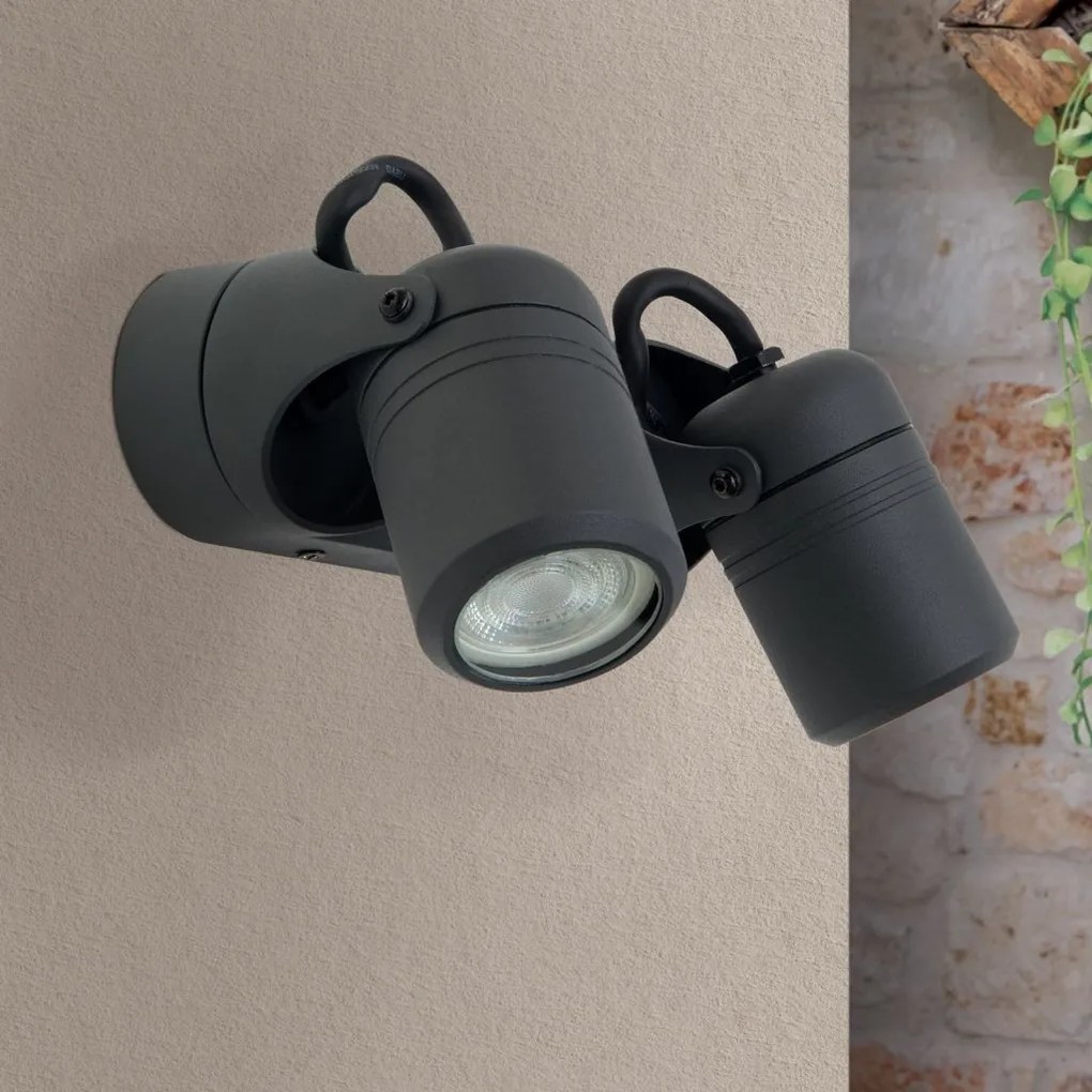 Aplica de exterior cu spoturi directionabile IP44 VISION 2L
