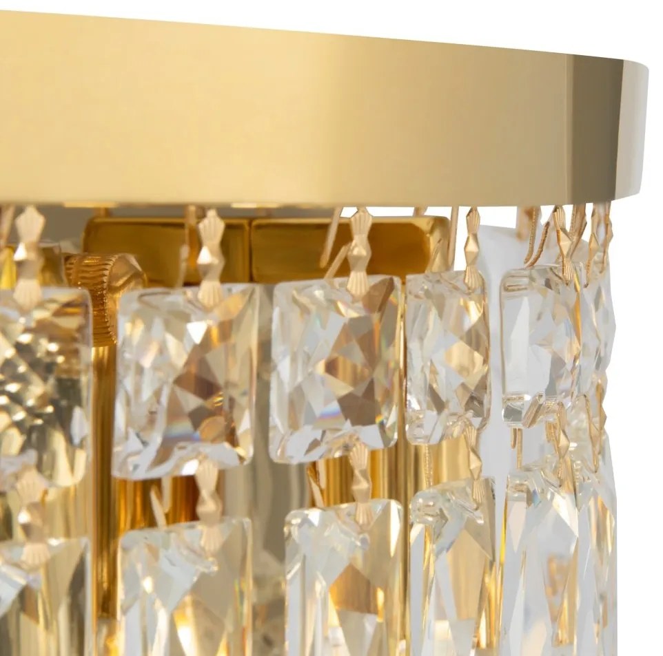 Aplica de perete eleganta design modern Dune auriu