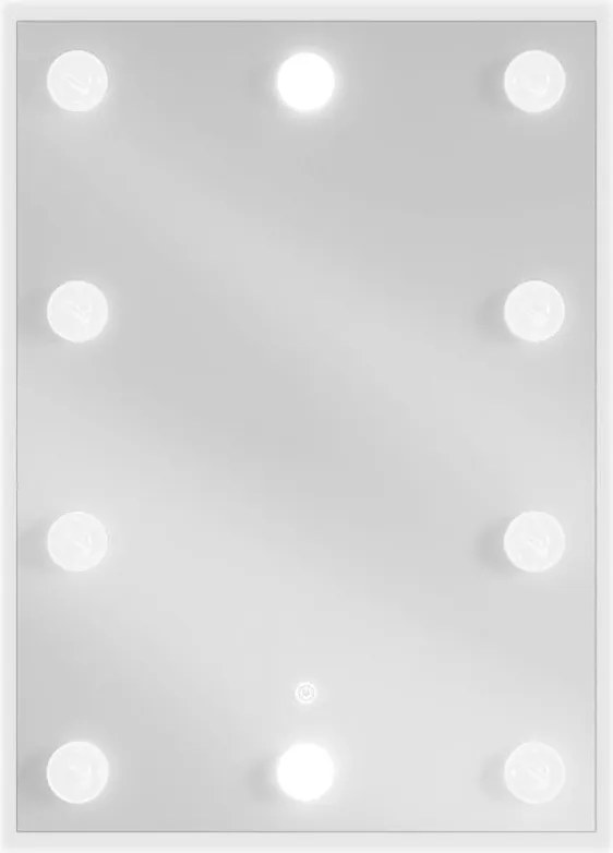 Mexen Dona oglindă de baie iluminată 50 x 70 cm, LED 6000K, anti-aburire - 9818-050-070-611-00