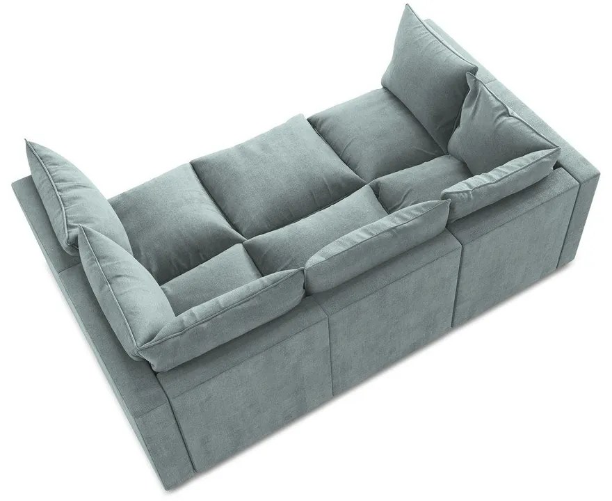 Canapea albastră 255 cm Manao – Makamii