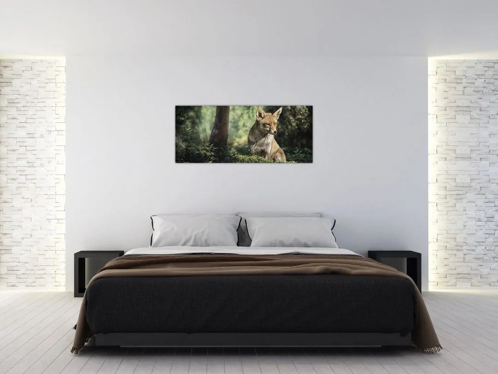 Tablou cu vulpe (120x50 cm)