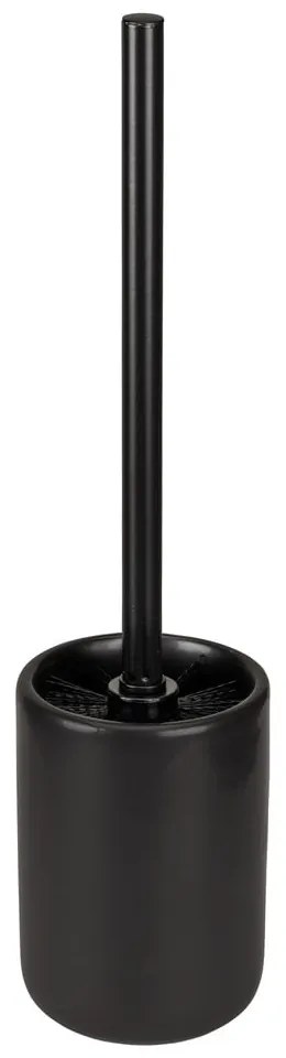 Perie de WC neagră din ceramică Olinda – Allstar