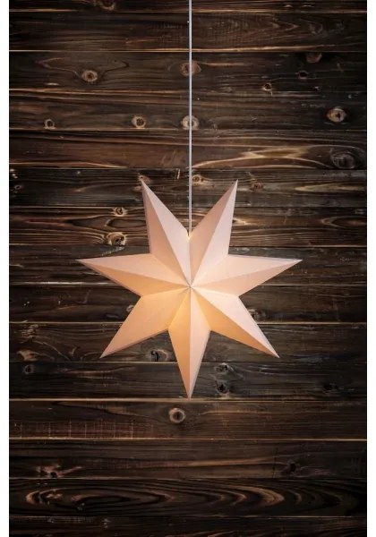 Decorațiune de Crăciun DUVA 1xE14/25W/230V d. 45 cm alb Markslöjd 703120