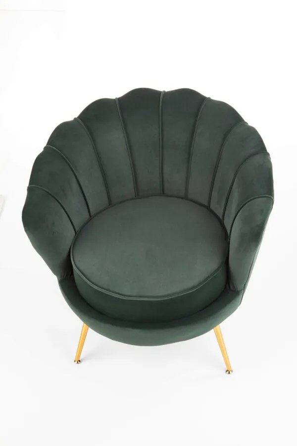 Fotoliu Amorinito velvet verde
