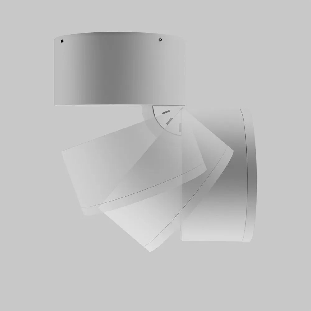 Spot LED rotativ pentru exterior IP54 Spin alb