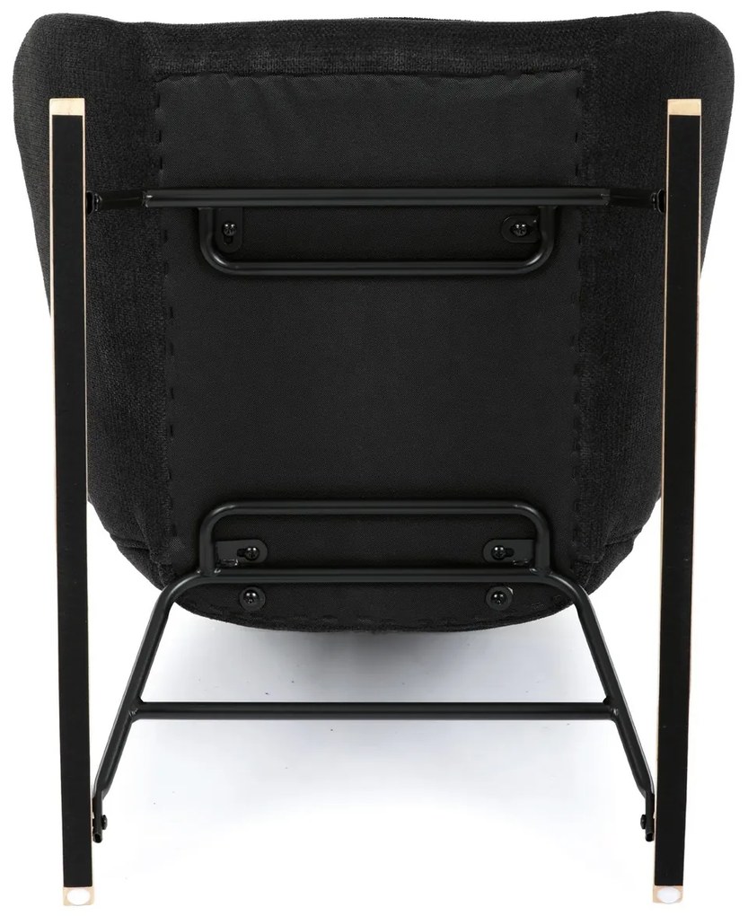 Fotoliu balansoar BK2, negru