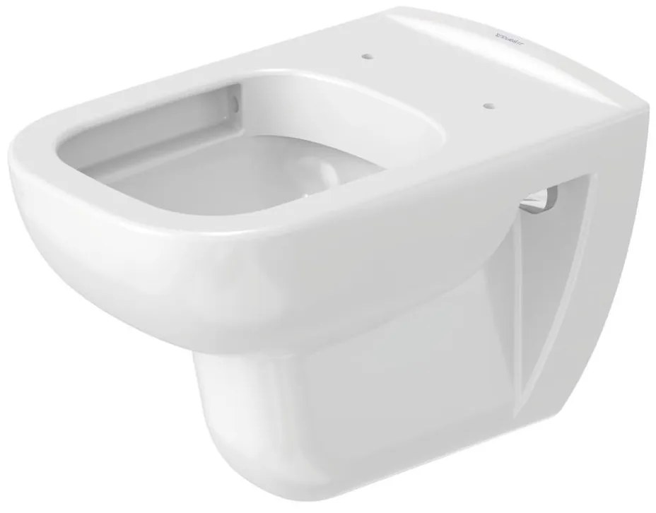 Duravit 25700920002 - Vas WC suspendat D-CODE fără margine, ceramică, alb lucios