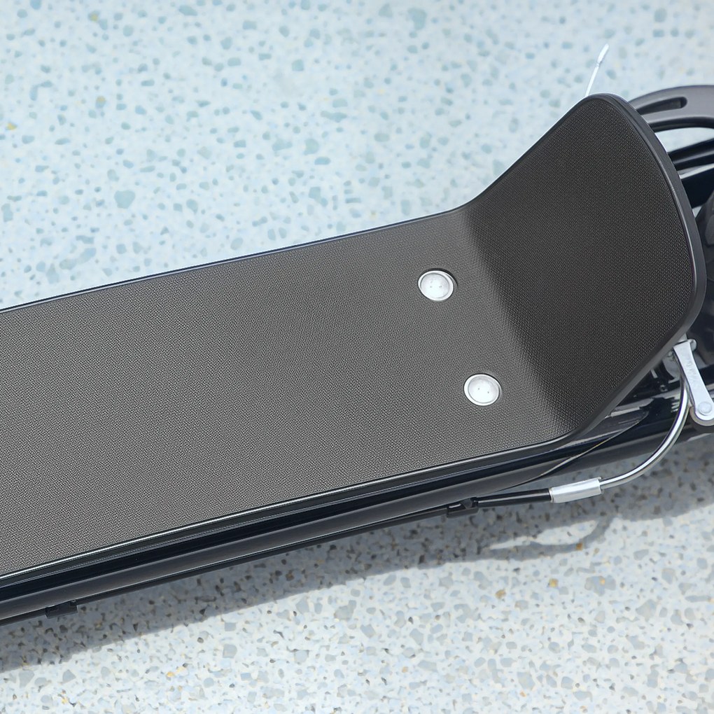 AIYAPLAY Trotinetă pentru copii cu ghidon reglabil, roți mari, suport de parcare, frână de mână, pentru copii cu vârste între 5-12 ani, Albastru | Aosom Romania