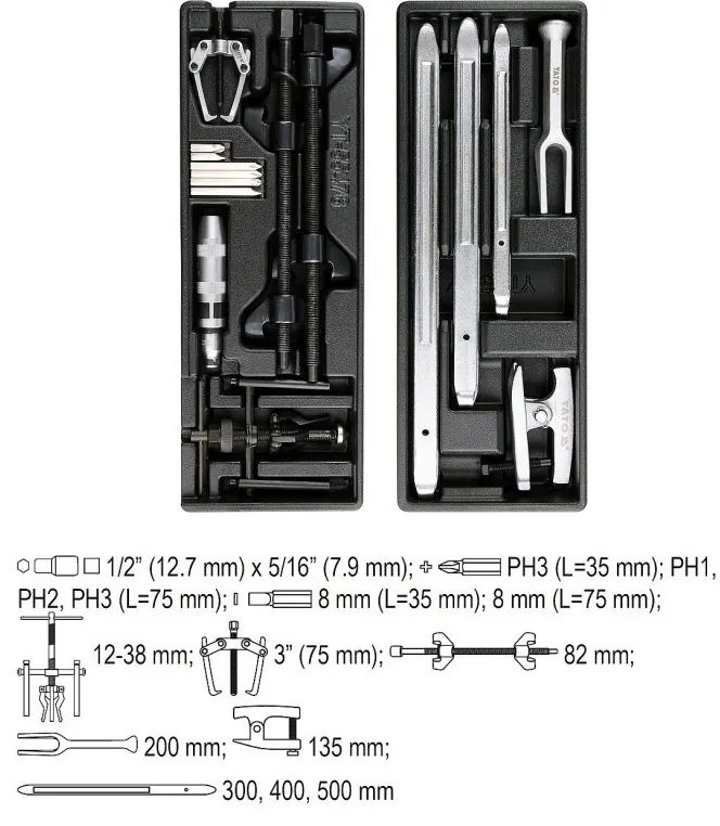 Dulap mobil pentru scule - 7 sertare
