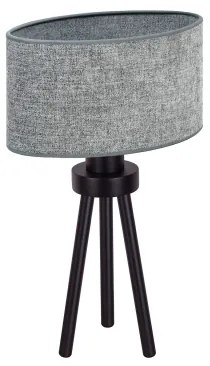 Lampă de masă Duolla OVAL 1xE27/15W/230V d. 30 cm gri