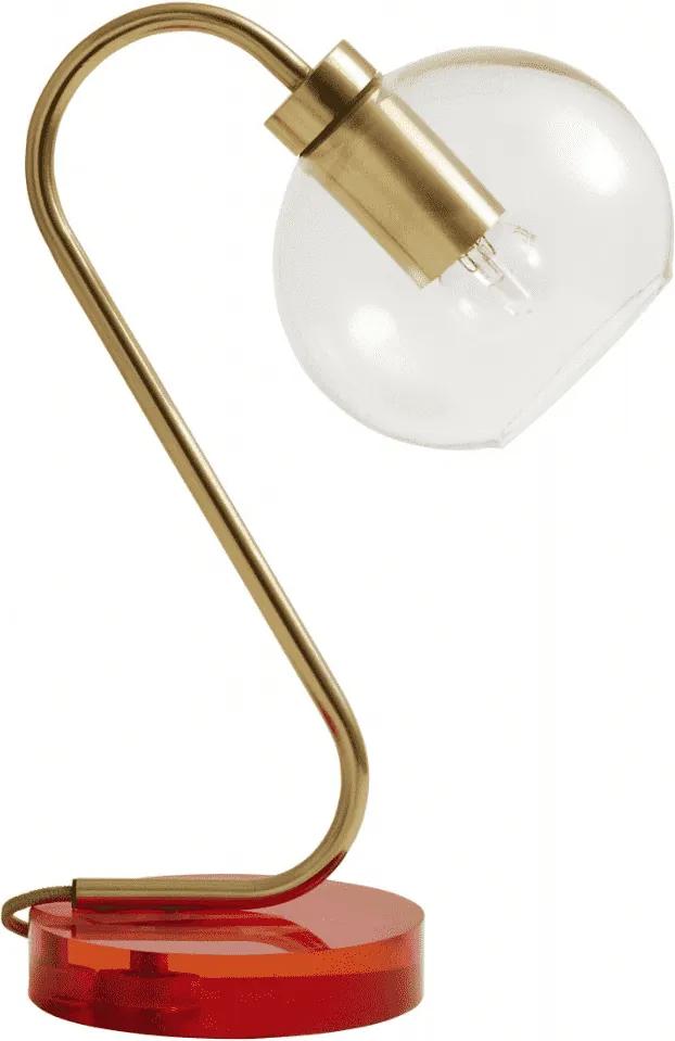 Lampa de Birou Aurie CANDY - Alama Portocaliu Lungime (24.8 cm) x Latime )15.2 cm) x Inaltime (38 cm)