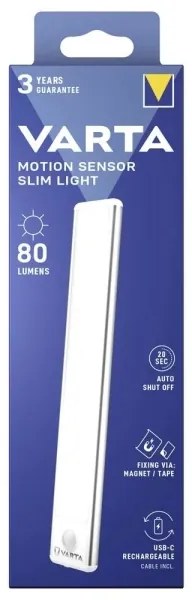 Varta 17624101111 - Iluminare LED reîncărcabilă pentru mobilier cu senzor de mișcare, 5V