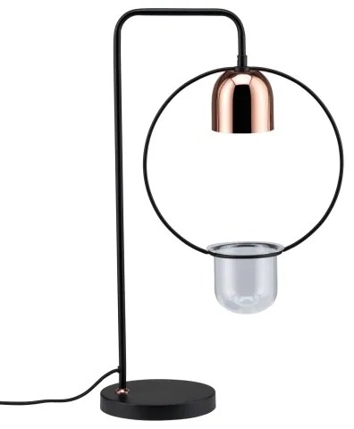 Paulmann 79746 - Lampă de masă FANJA, 1xGU10/20W, 230V, finisaj fumuriu