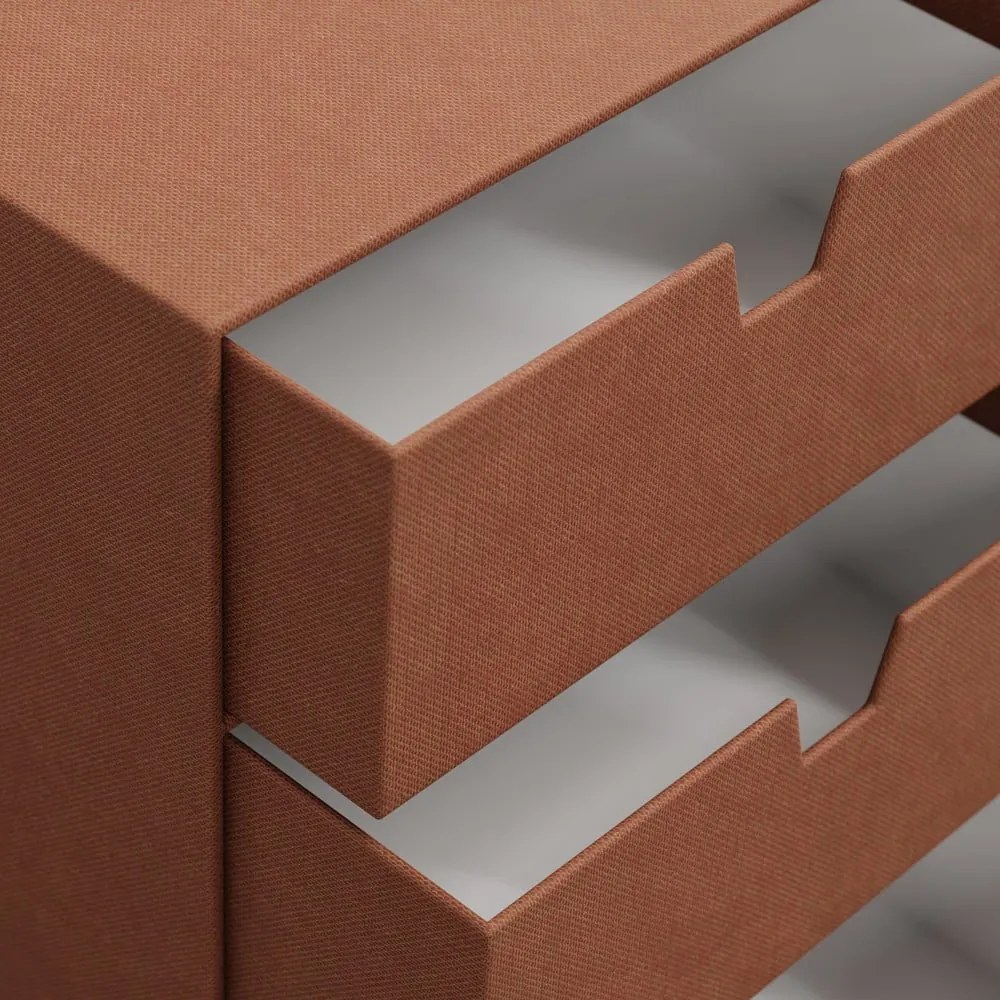 Organizator pentru sertar din carton Ingrid Restore Paper Laminate – Bigso