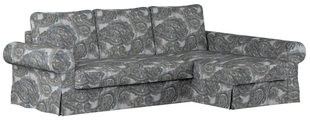 Husa canapea extensibila cu sezlong Backabro