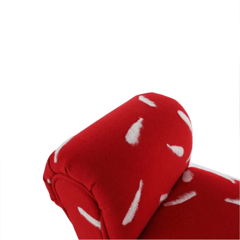 Laviţă, roşu/model/negru, BURDA