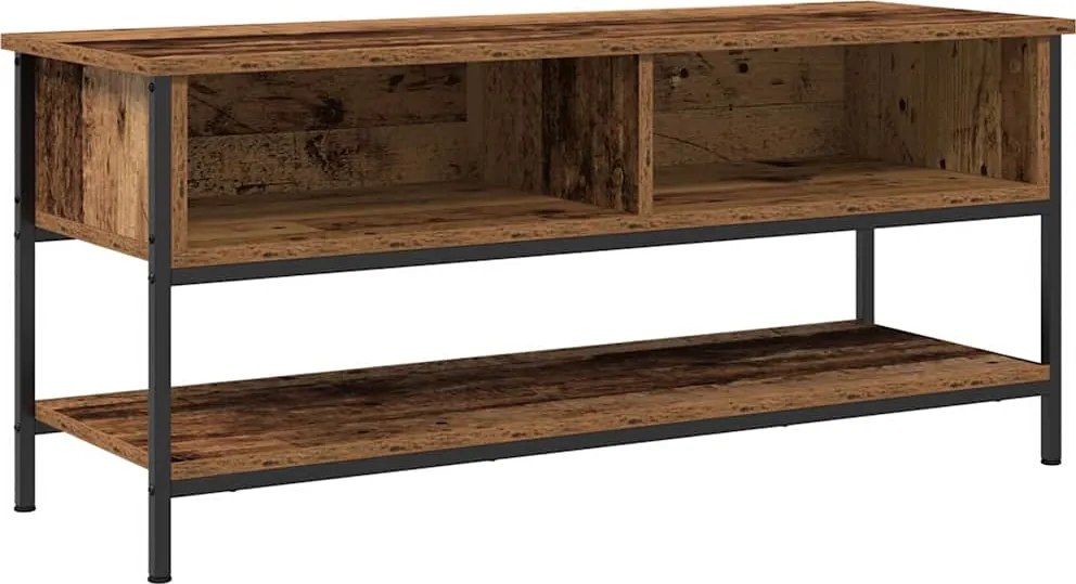 vidaXL Set comodă TV Lemn Vechi 100 x 35 x 45 cm Lemn compozit