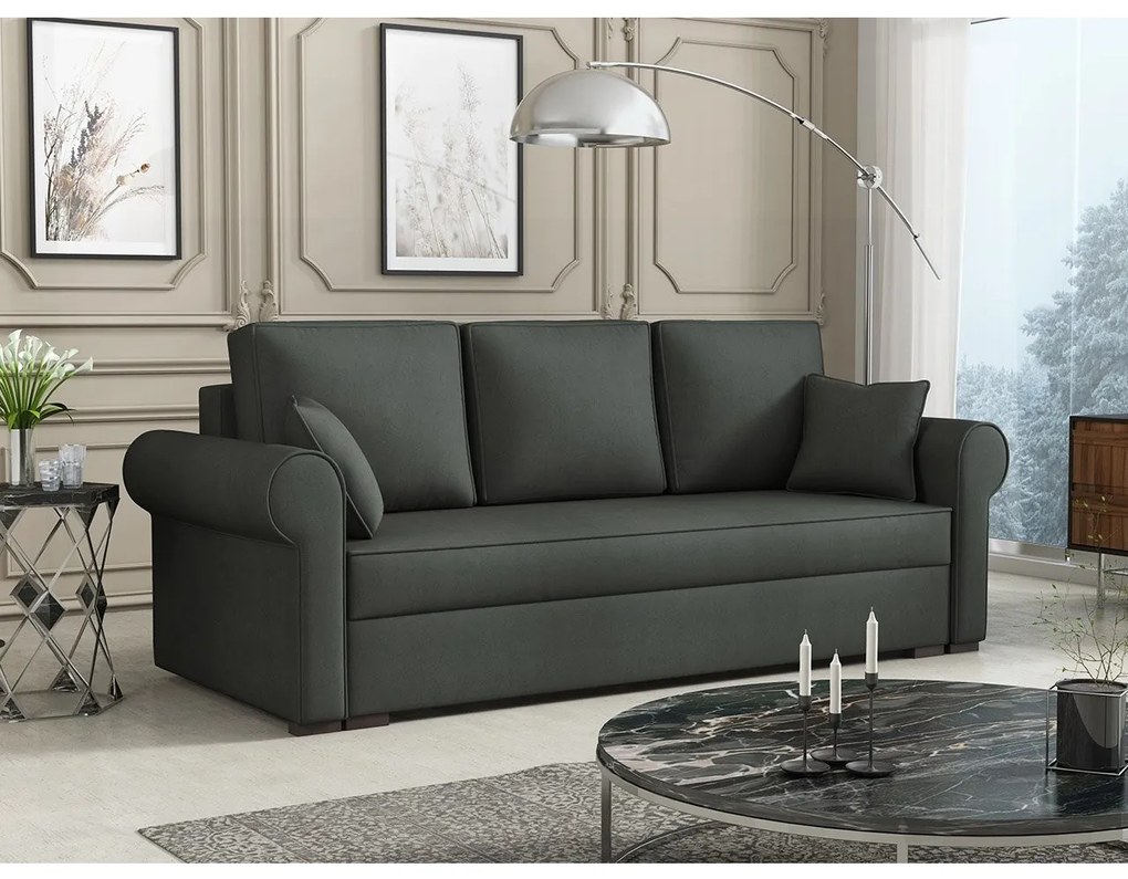 Canapea extensibilă Mosuria (Bej) (cu sp. depozitare). Promo -17%. 1105571