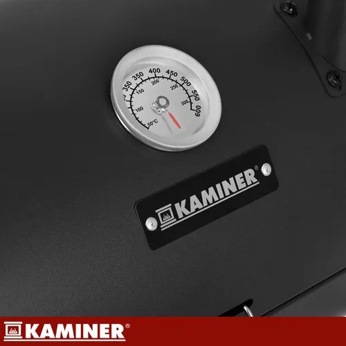 Grătar turistic cu cărbune cu capac