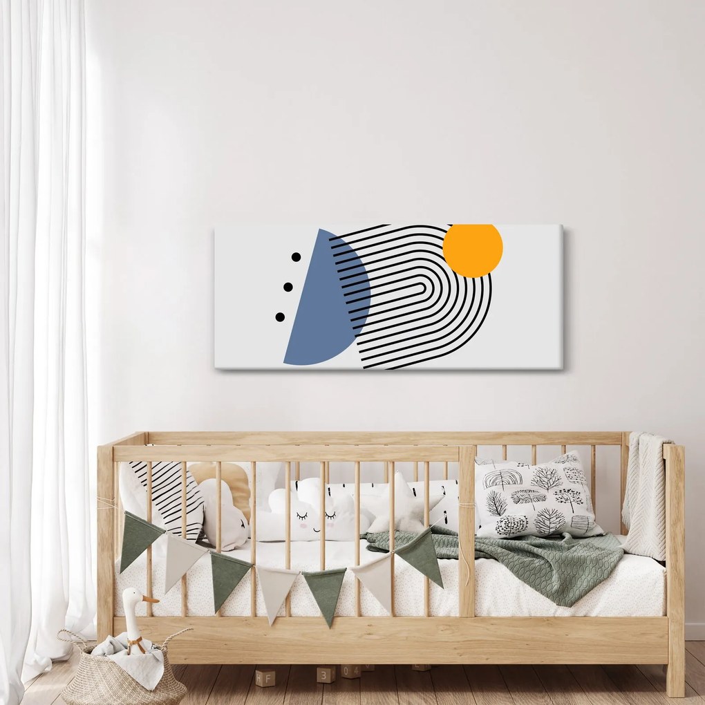 Tablou - Abstracție minimalistă N⁰2 (120x50 cm)
