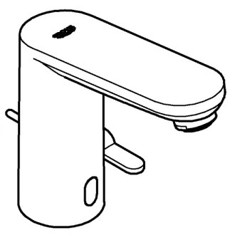 GROHE 36331001 - Baterie pentru lavoar EUROECO 1 14” crom lucios