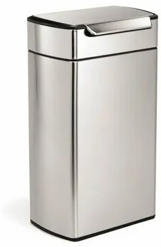 Simplehuman Coș de gunoi cu pedală superioară, 40 l