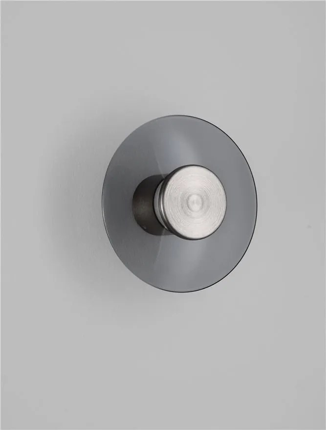 Aplica LED design ambiental Esti fumuriu 15cm