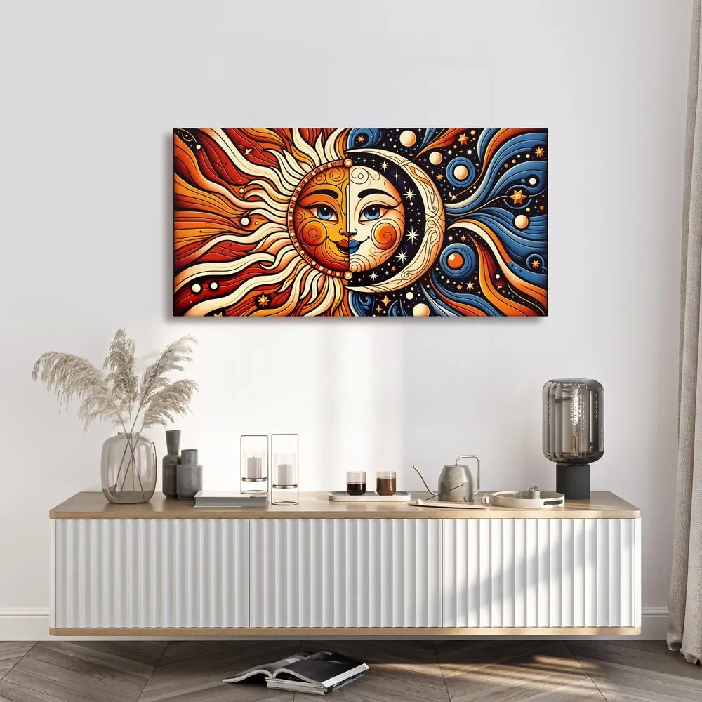 Tablou chip solar și lunar